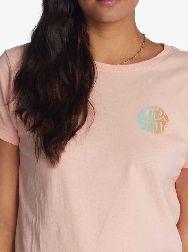 Blossom Roxy Kinda Salty Screen Tee | OMWBRK962