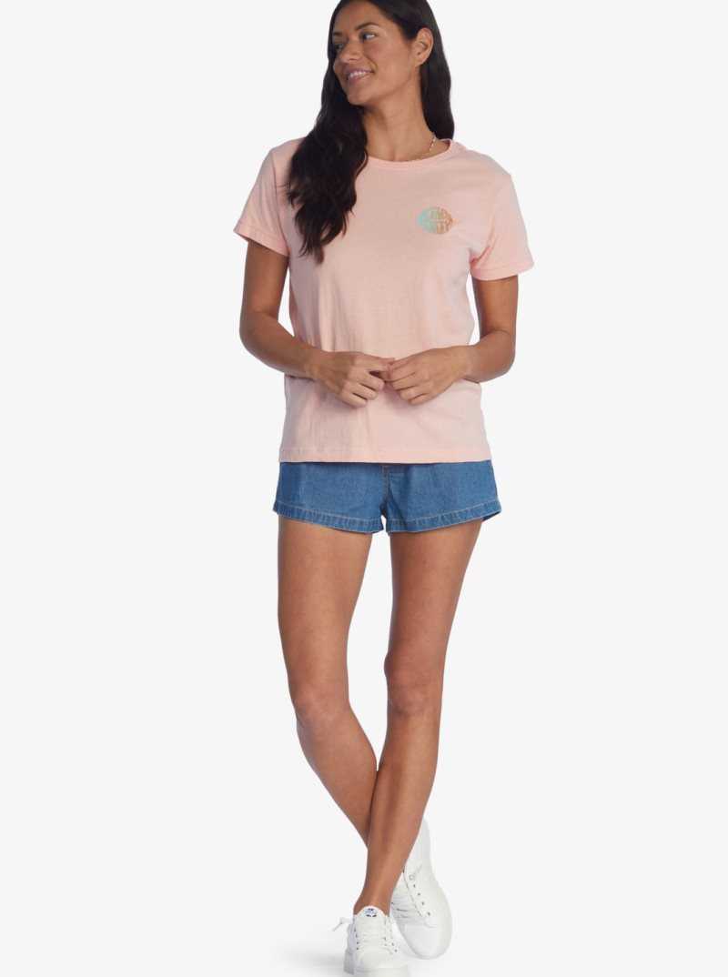 Blossom Roxy Kinda Salty Screen Tee | OMWBRK962