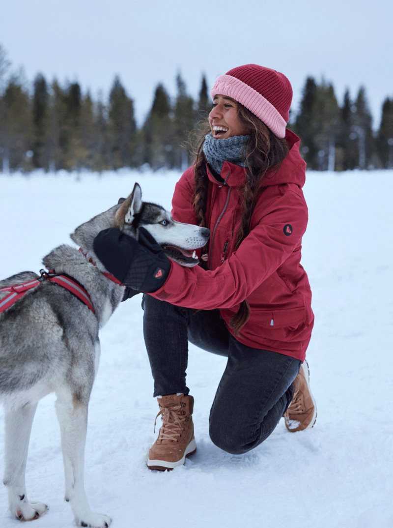 Brick Red Roxy Freja Beanie | ICHJAQ730