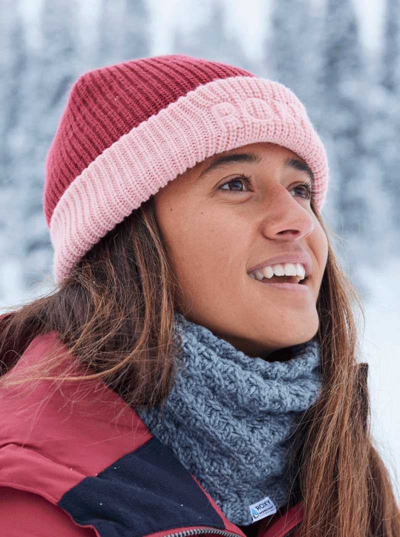 Brick Red Roxy Freja Beanie | ICHJAQ730