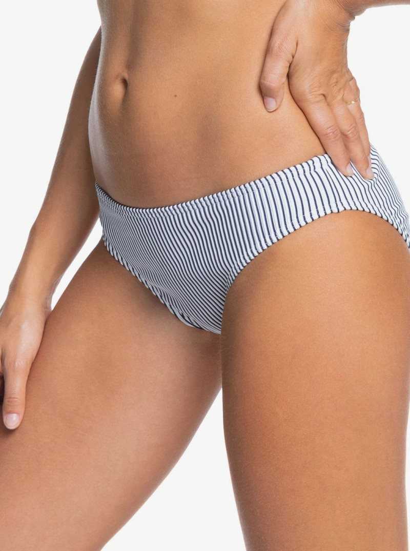 Bright White Roxy Bico Mind Of Freedom Full Bikini Bottoms | ZMEYXI682