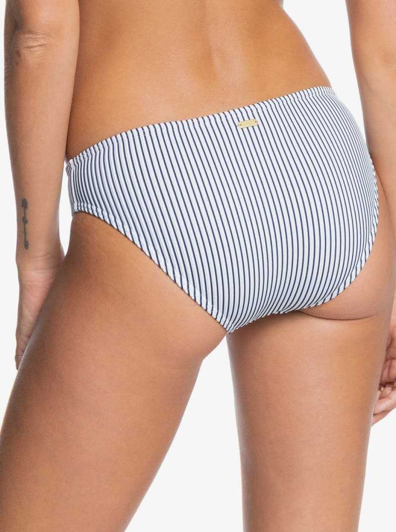 Bright White Roxy Bico Mind Of Freedom Full Bikini Bottoms | ZMEYXI682