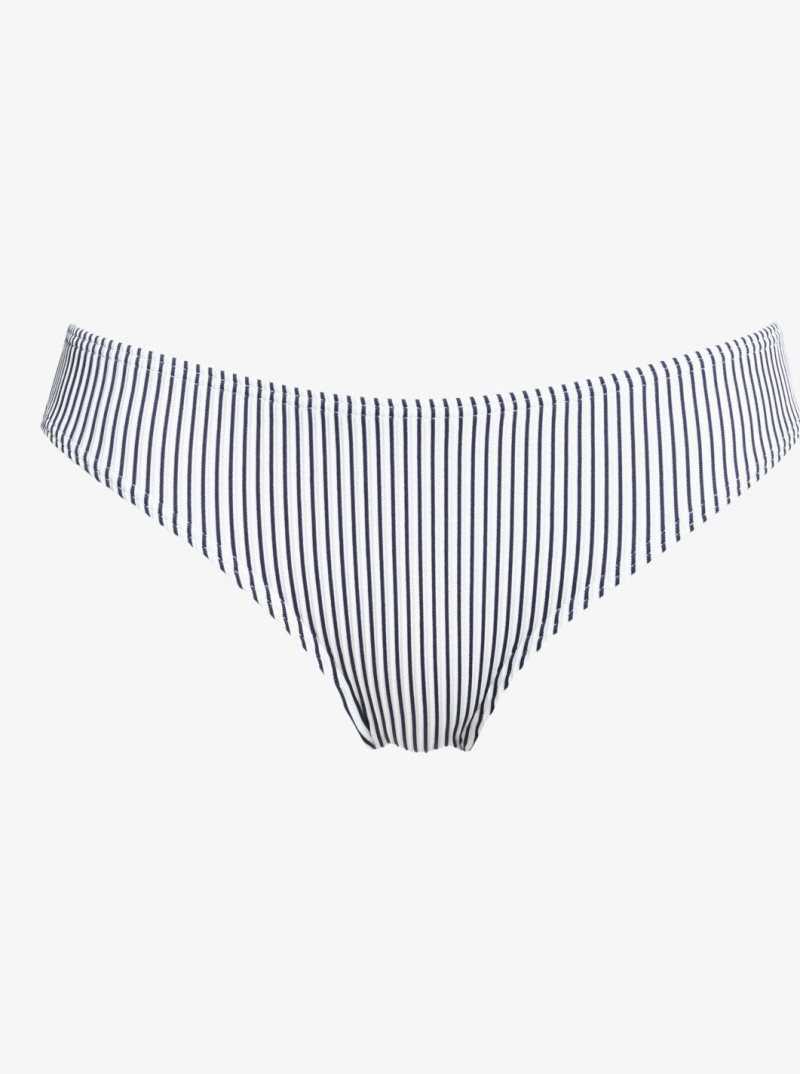 Bright White Roxy Bico Mind Of Freedom Full Bikini Bottoms | ZMEYXI682