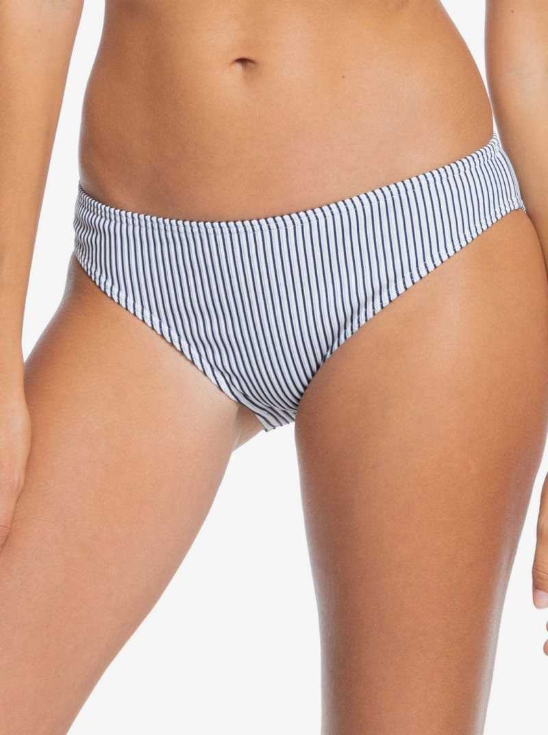 Bright White Roxy Bico Mind Of Freedom Full Bikini Bottoms | ZMEYXI682