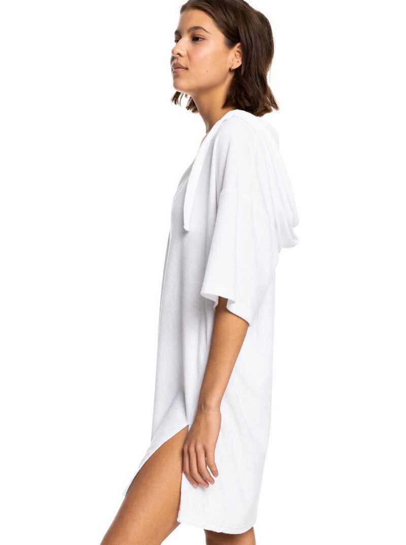 Bright White Roxy Easy Love Cover-up | FKSRAN736