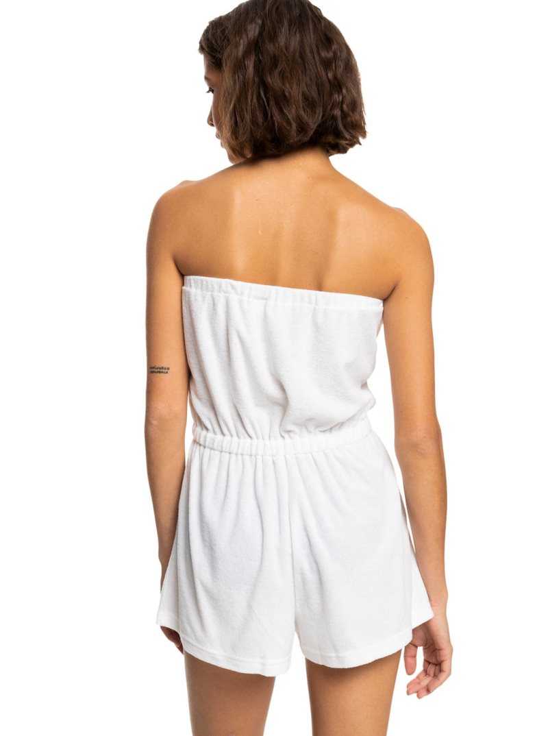 Bright White Roxy Special Feeling Romper | THXMAY735