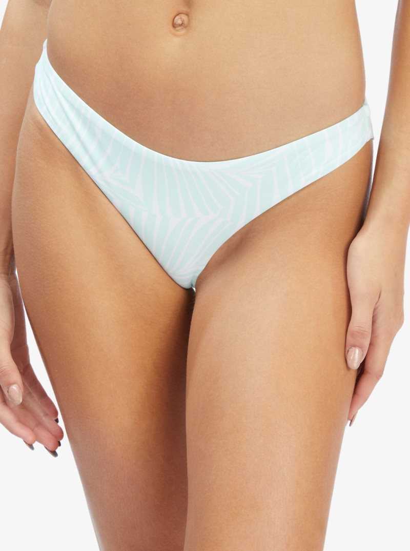 Brook Green Palm Tree Dreams Roxy Palm Tree Dreams Tanga Bikini Bottoms | JOEPRF379