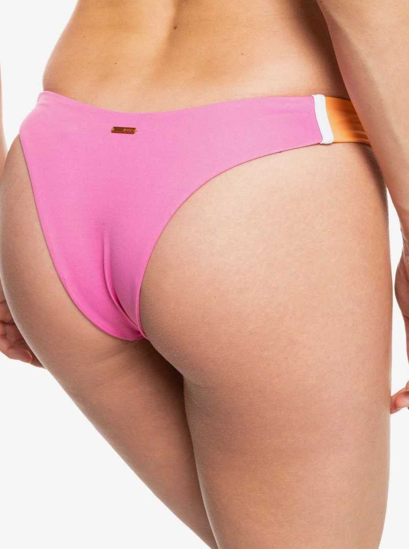 Cantaloupe Roxy Rad Retro Cheeky Bikini Bottoms | AKYQLX172