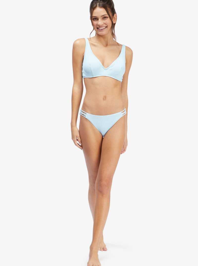 Cool Blue Roxy Active Underwired Bikini Top | ZINYKD409