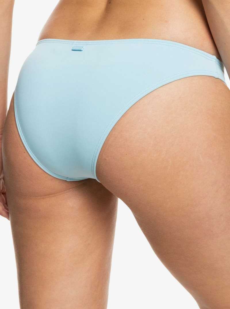 Cool Blue Roxy Beach Classics Moderate Bikini Bottoms | VWSTLJ968