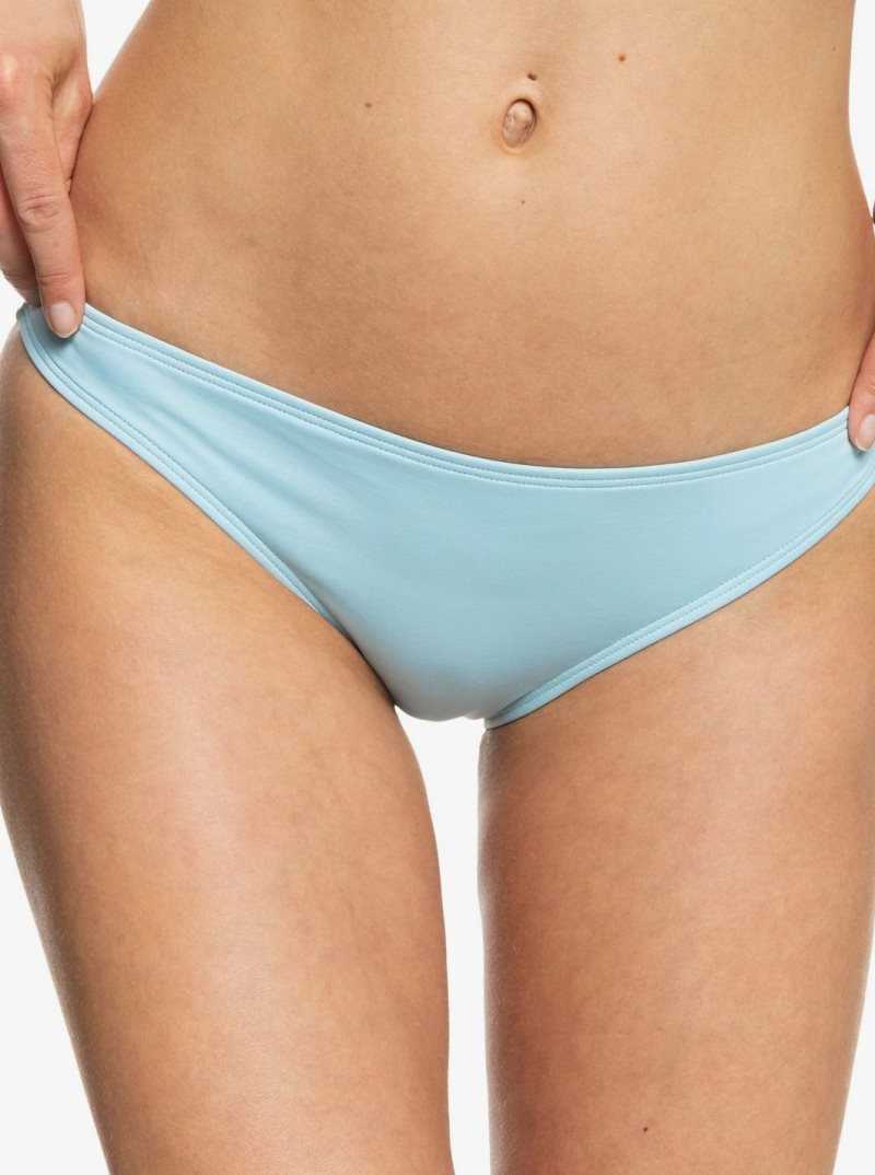 Cool Blue Roxy Beach Classics Moderate Bikini Bottoms | VWSTLJ968