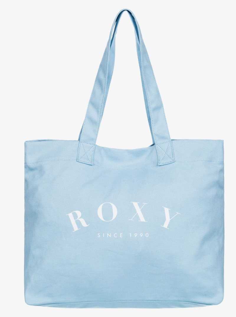 Cool Blue Roxy Go For It Tote Bag | FGNYKL126