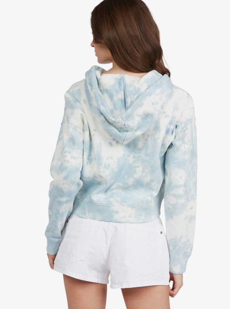 Cool Blue Roxy Trip Hoodie | RKEXVJ523