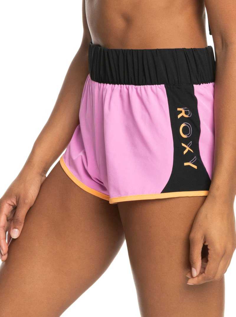 Cyclamen Roxy Active Boardshorts | LHPDBI091