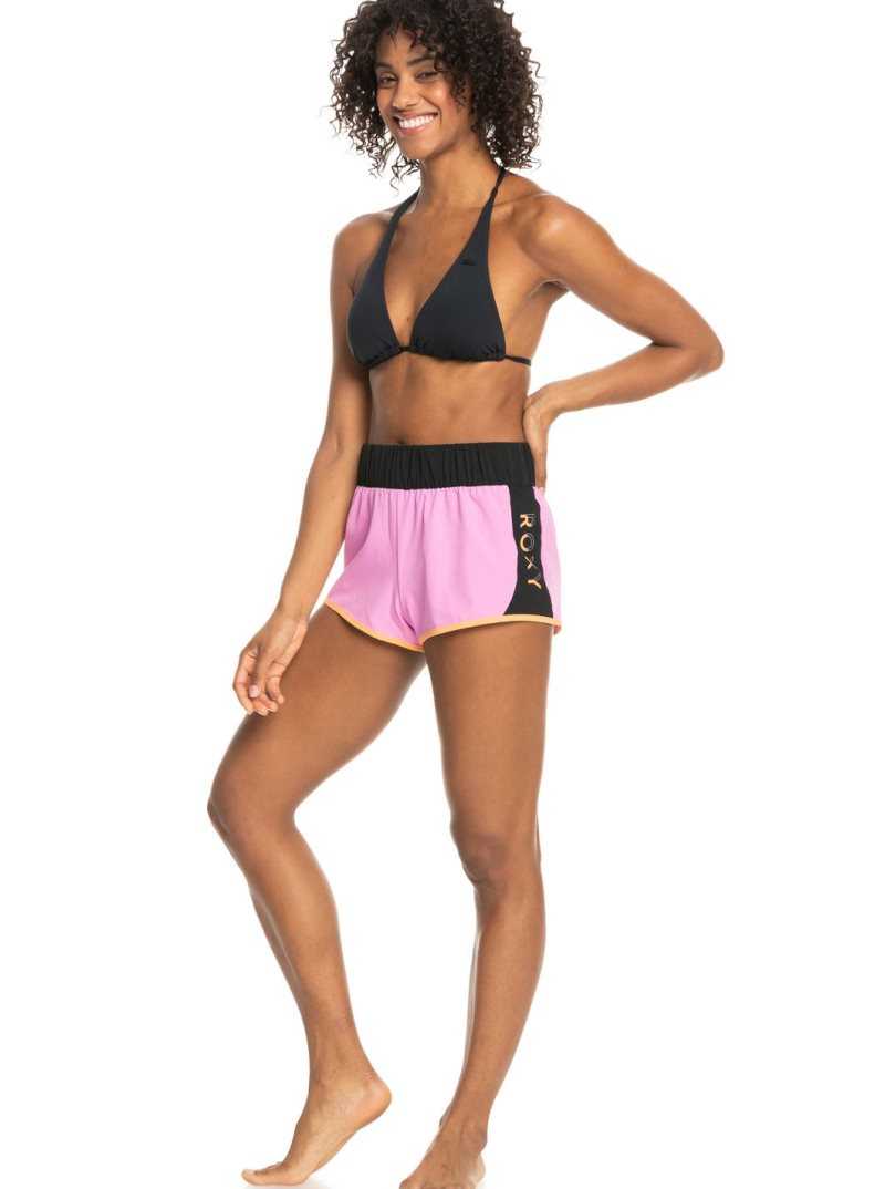 Cyclamen Roxy Active Boardshorts | LHPDBI091