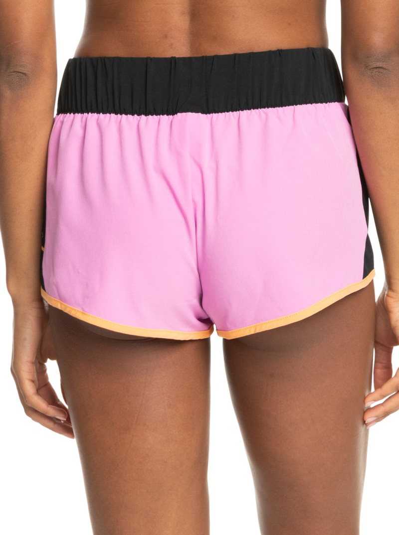 Cyclamen Roxy Active Boardshorts | LHPDBI091