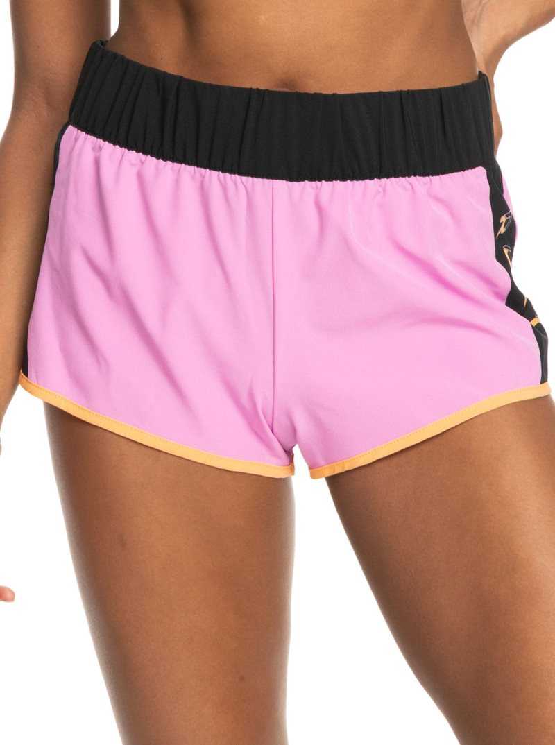 Cyclamen Roxy Active Boardshorts | LHPDBI091