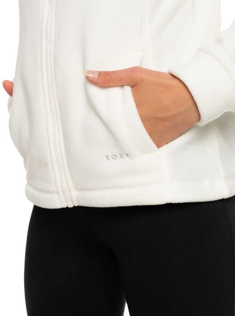 Egret Roxy Keeping Me Alive Zip-Up Fleece | JCNEXV204