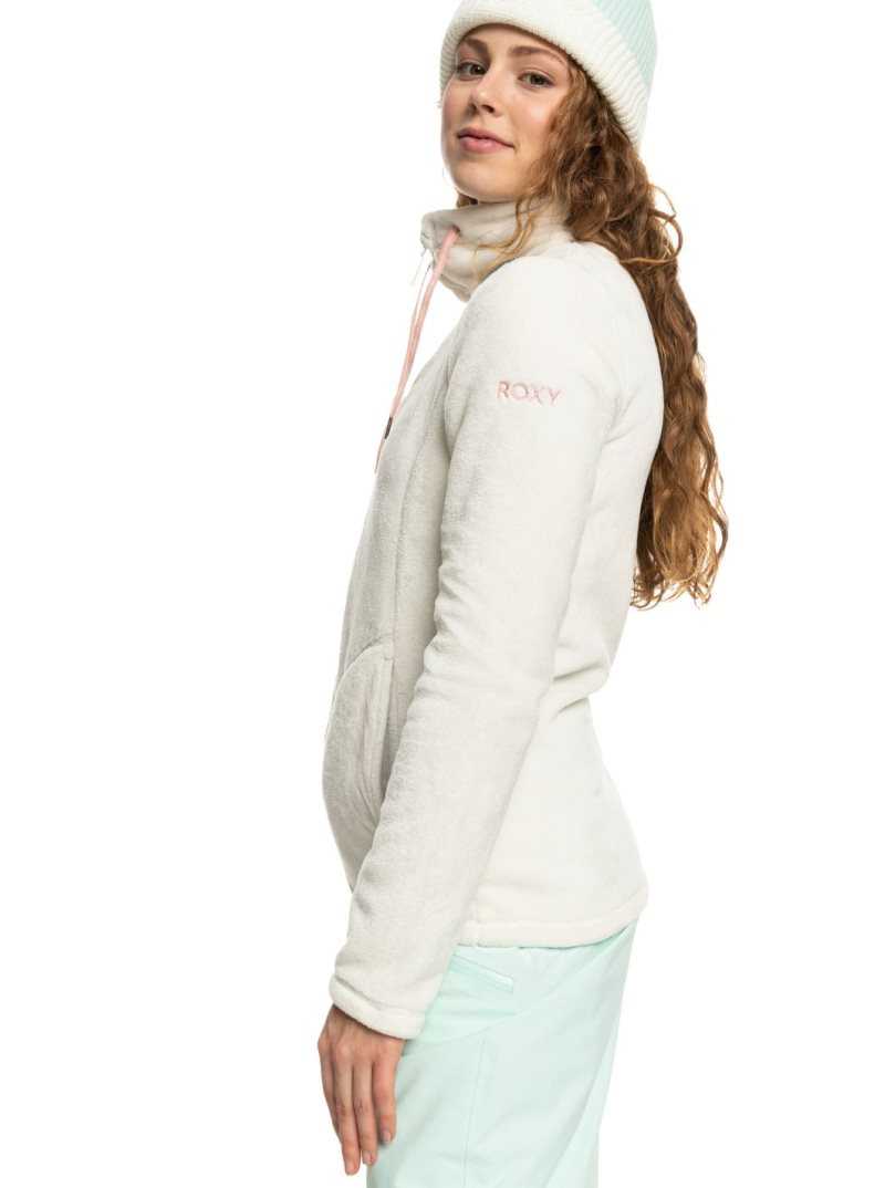 Egret Roxy Tundra Zip-Up Fleece | IUQGAE836