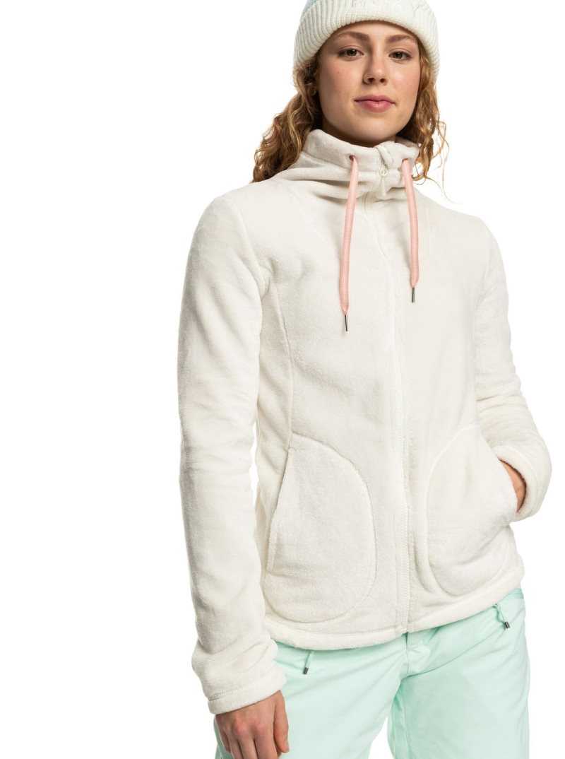 Egret Roxy Tundra Zip-Up Fleece | IUQGAE836