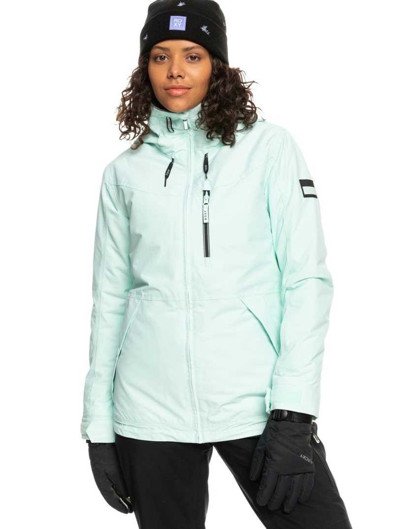 Fair Aqua Roxy Presence Insulated Snow Jacket | SRJUNG843