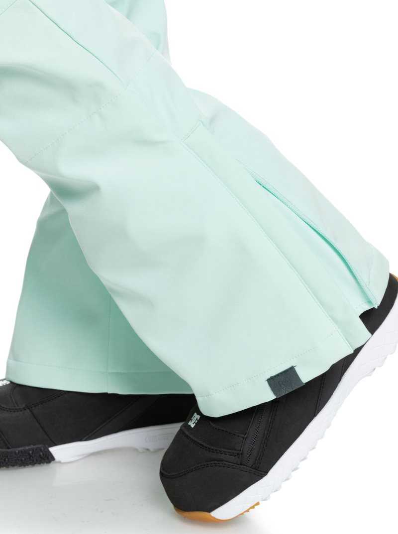 Fair Aqua Roxy Summit Snow Bib Pants | PWAXKD584