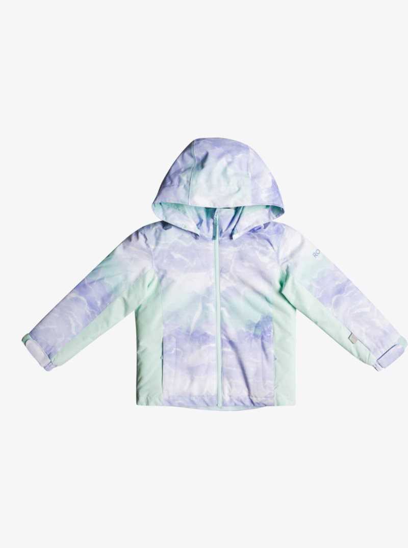 Fair Aqua Seous Rg Roxy 2-7 Snowy Tale Insulated Snow Jacket | FSCXZI497