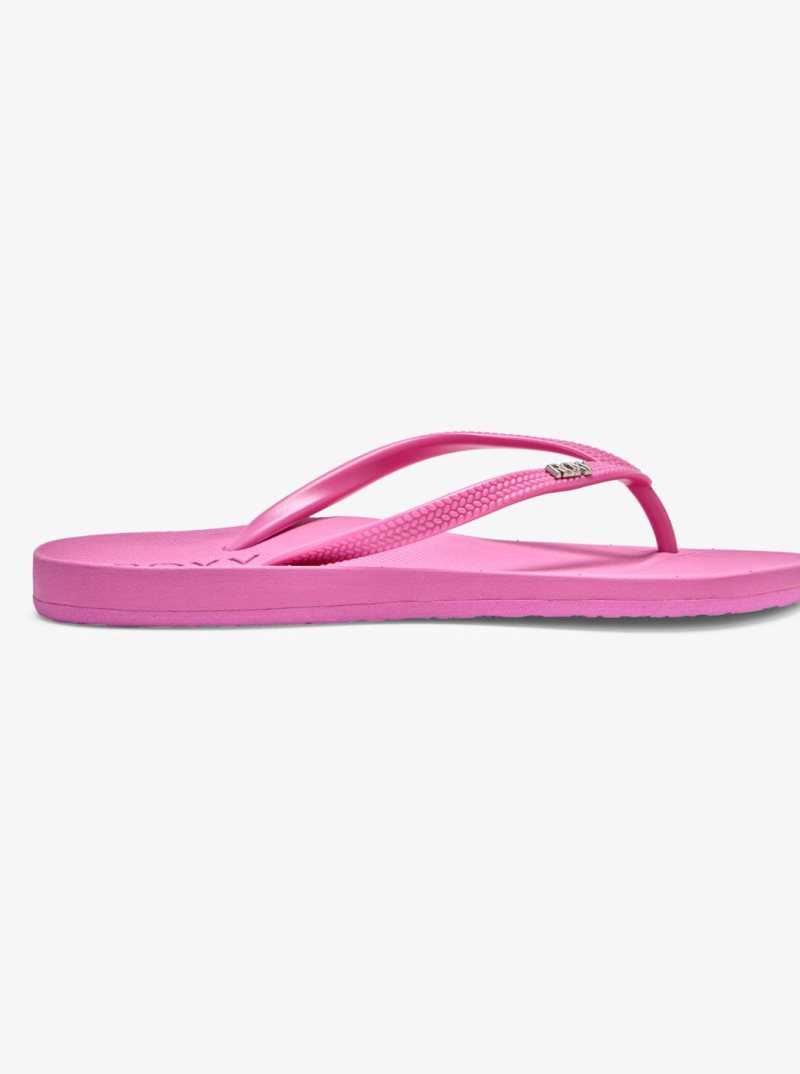 Fuchsia Roxy Jettie Sandals | CYSNXU493