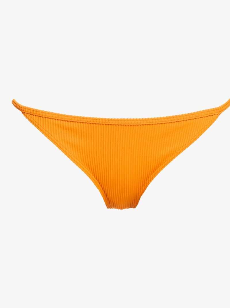 Golden Ochre Roxy Mind Of Freedom Mini Bikini Bottoms | XUIQCW719