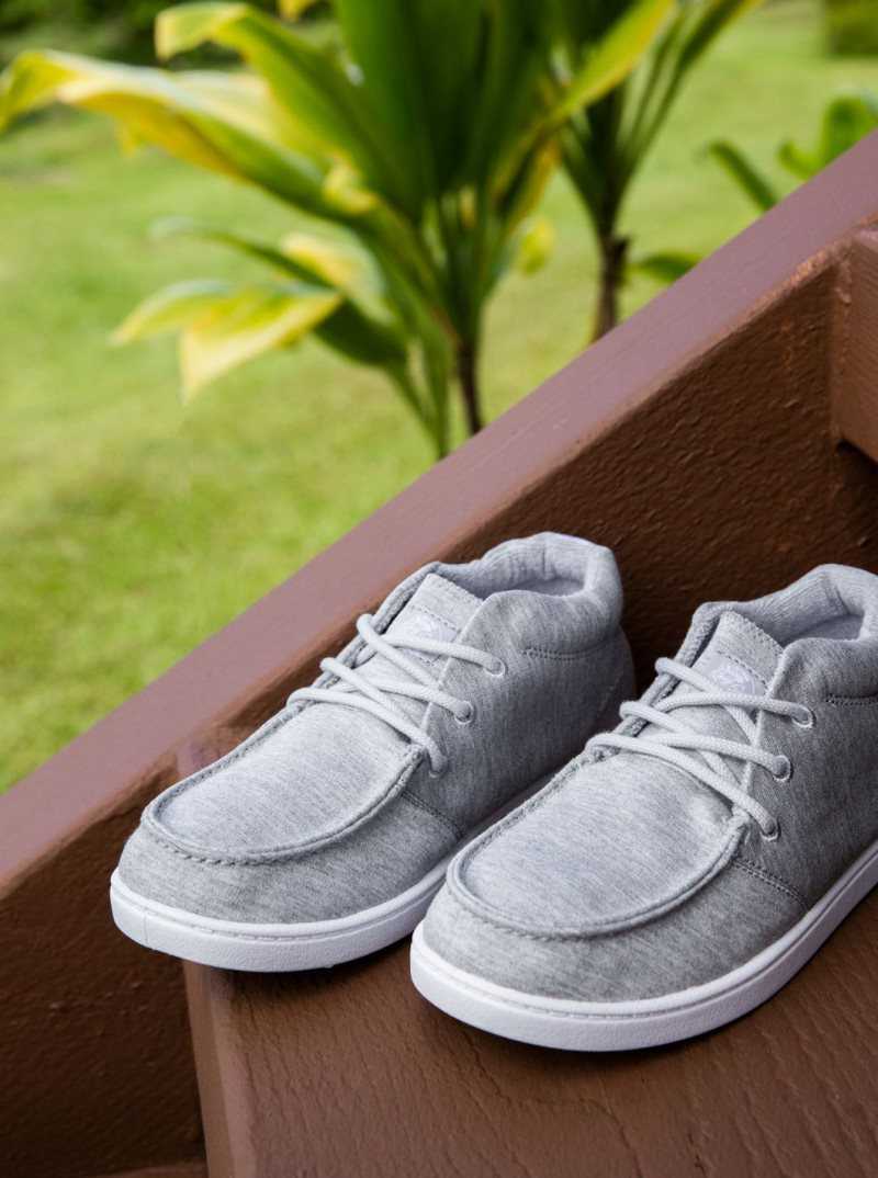 Grey Roxy Minnow Mid Mid-Top Shoes | ICTOQR798