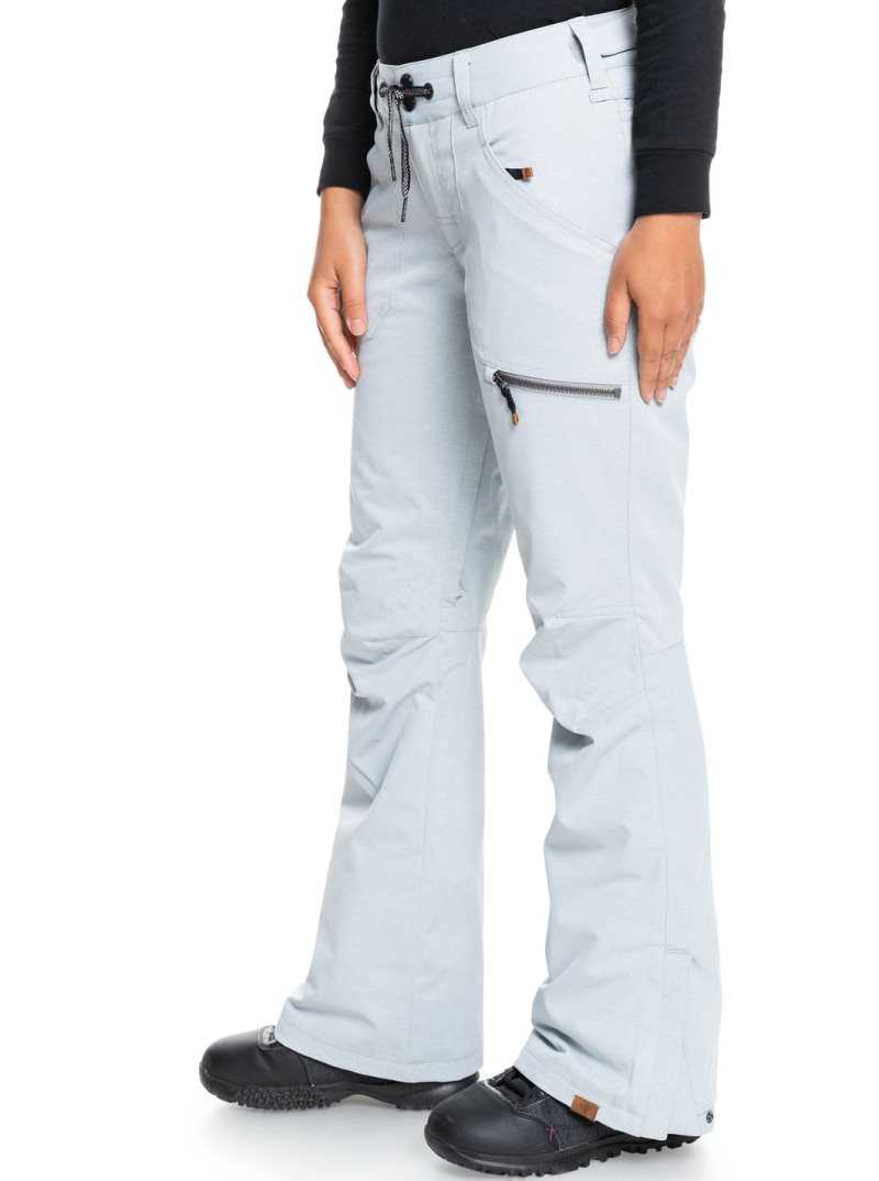 Heather Grey Roxy Nadia Insulated Snow Pants | SRFWPG523