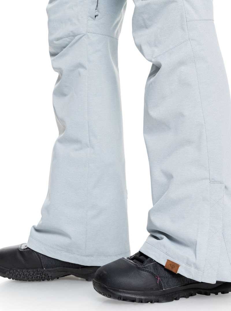 Heather Grey Roxy Nadia Insulated Snow Pants | SRFWPG523