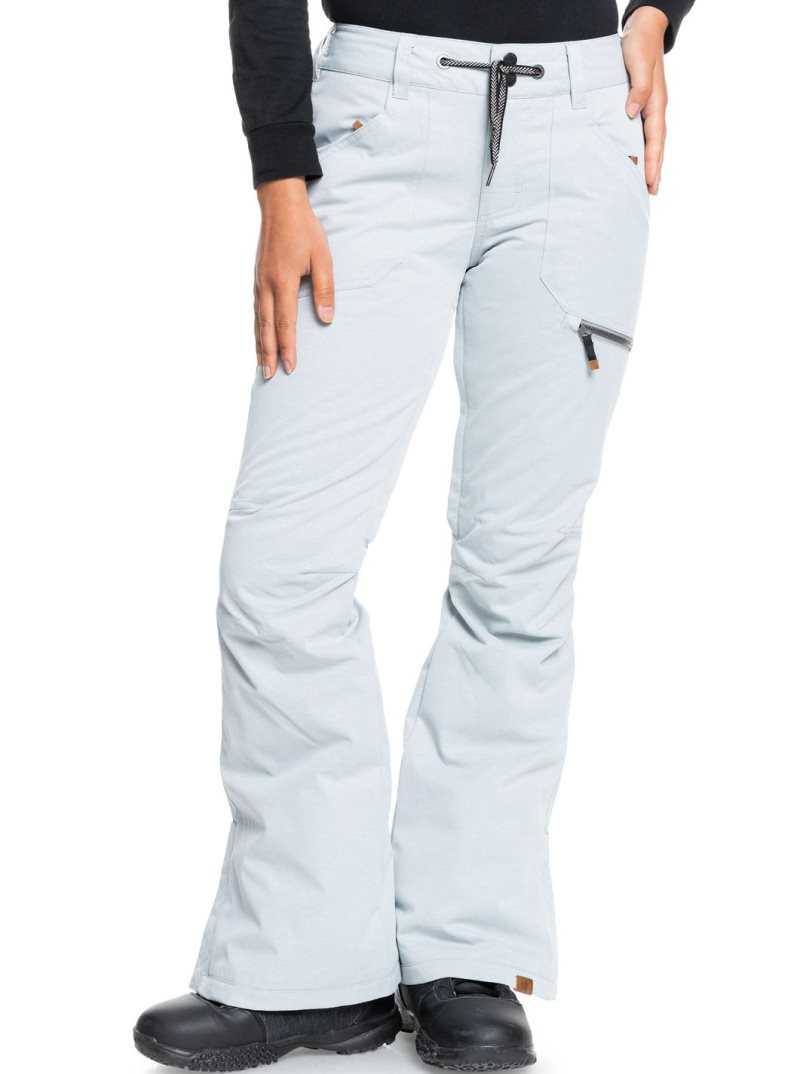 Heather Grey Roxy Nadia Insulated Snow Pants | SRFWPG523