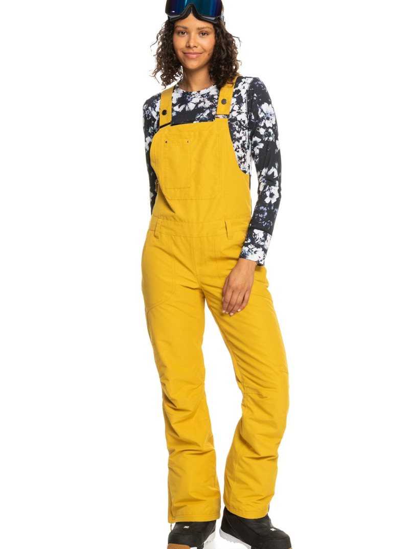 Honey Roxy Rideout Insulated Snow Bib Pants | REQWVF823