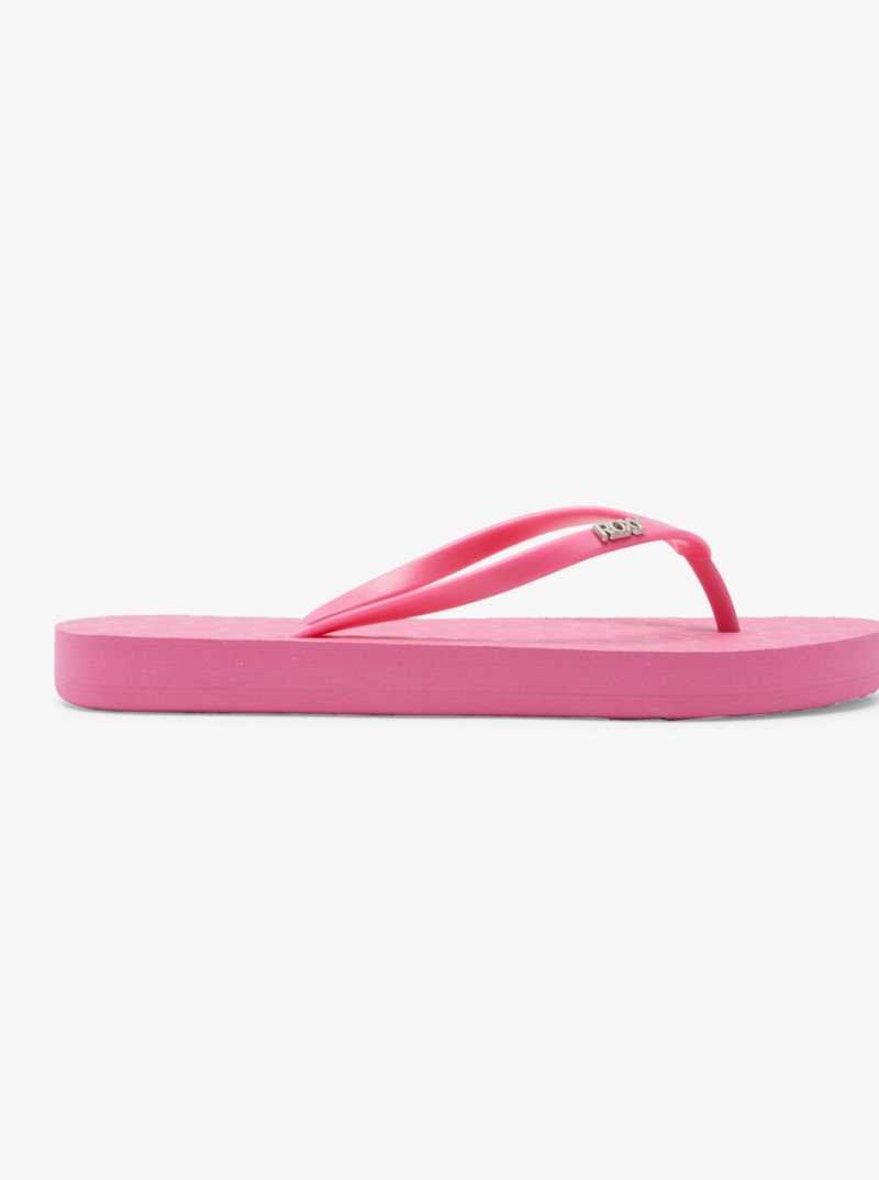 Hot Pink Roxy Viva Hi Sandals | MWOVTK316