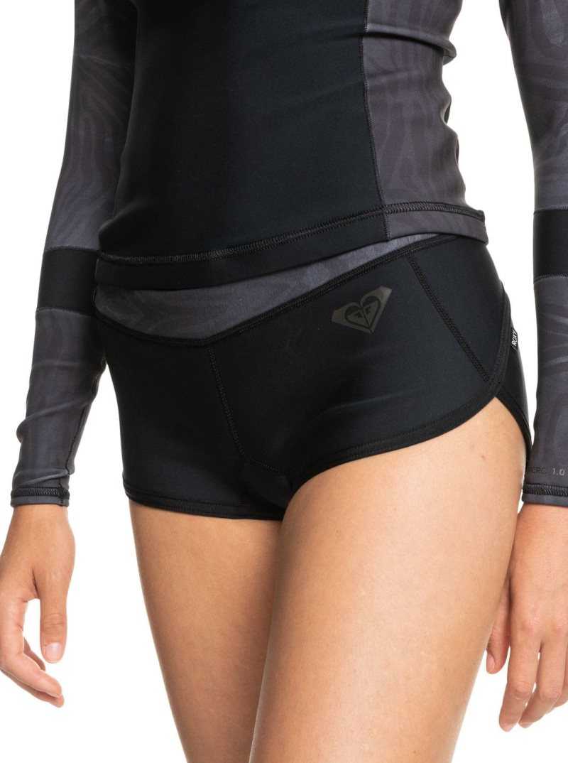 Jet/Black Roxy 1mm Syncro Surf Shorts | YVCTOU375