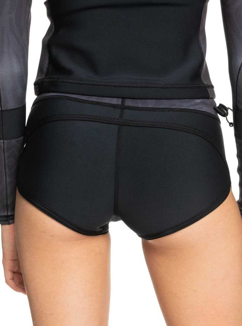 Jet/Black Roxy 1mm Syncro Surf Shorts | YVCTOU375