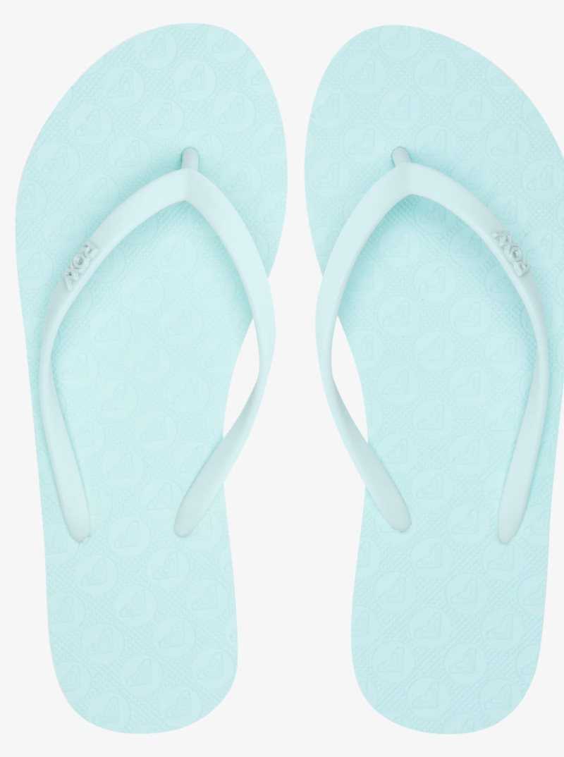 Light Blue Roxy Viva Hi Sandals | TFWEBR630