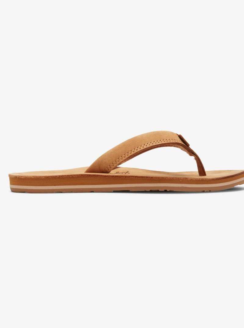 Light Brown Roxy Lorraine Fashion Sandal | RAJPDH095