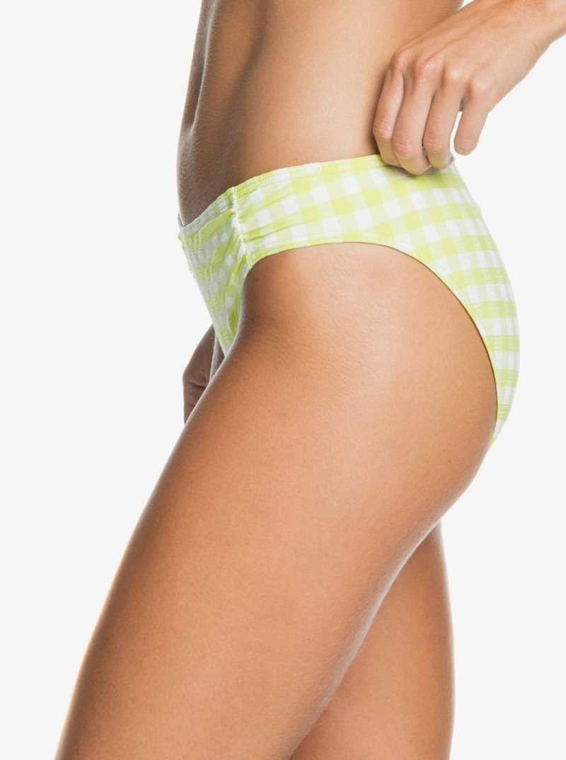 Limeade Large Castle S Roxy Beautiful Sun Full Bikini Bottoms | SGVDNJ964