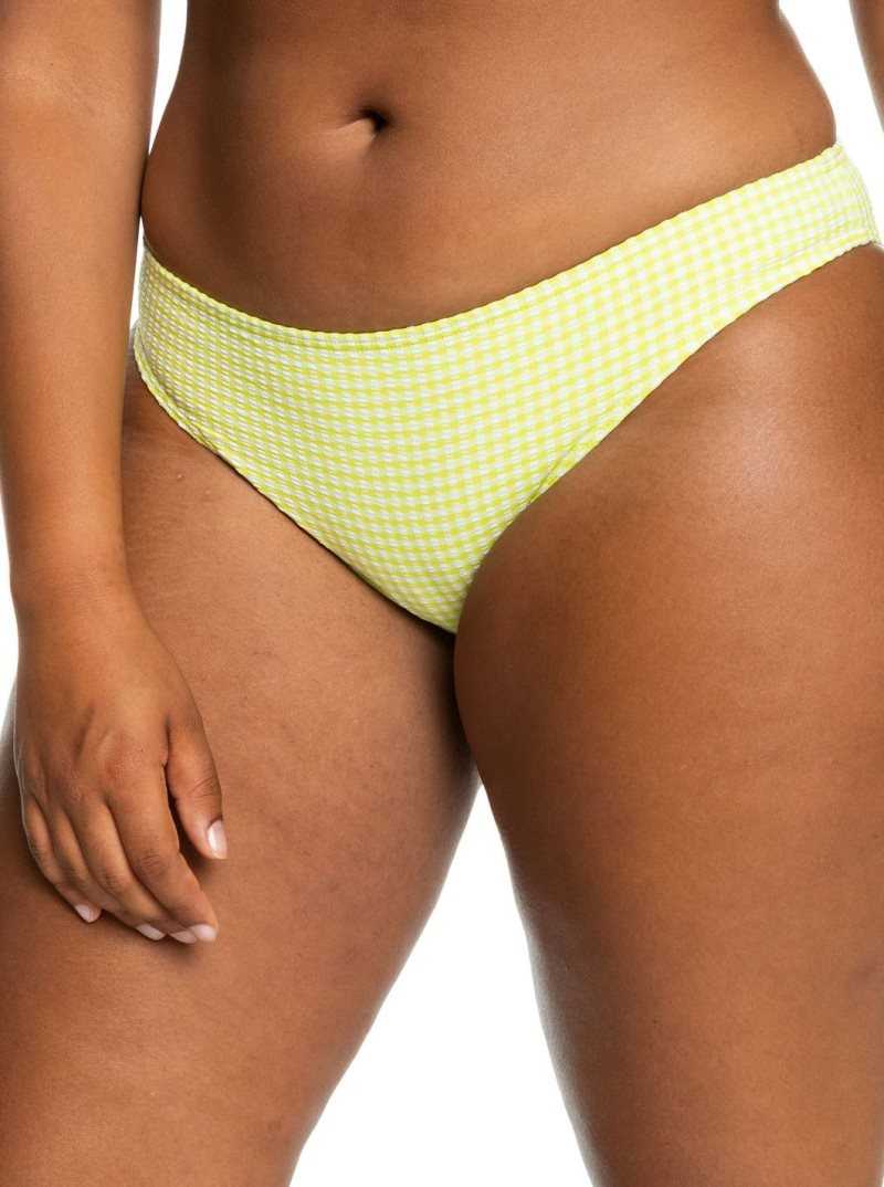 Limeade Small Castle S Roxy Beautiful Sun Regular Bikini Bottoms | BPEDCI931