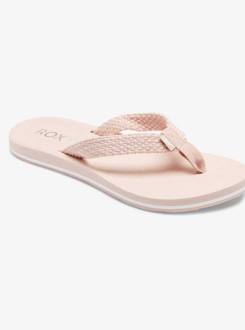 Mauve Wine Roxy Send It Sandals | LVCUQF240