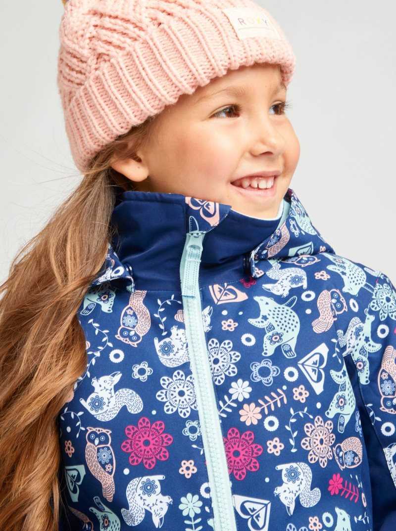 Medieval Blue Neo Roxy 2-7 Snowy Tale Insulated Snow Jacket | SFDATC128