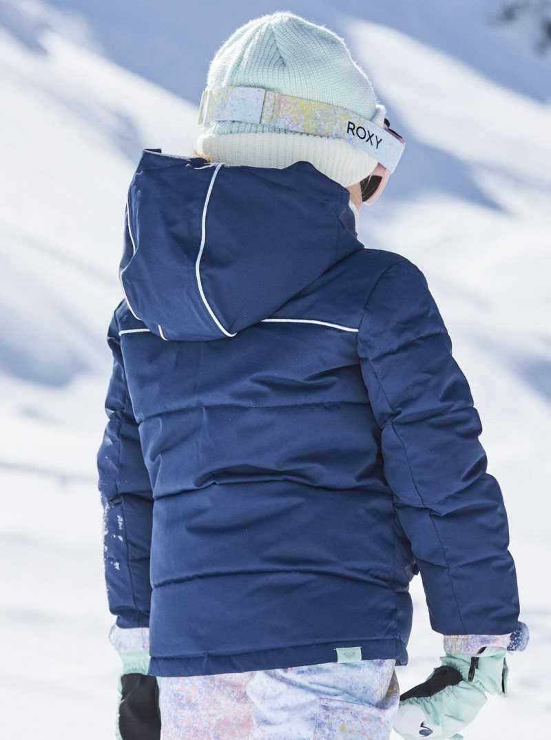 Medieval Blue Roxy 2-7 Heidi Insulated Snow Jacket | UALGMR791