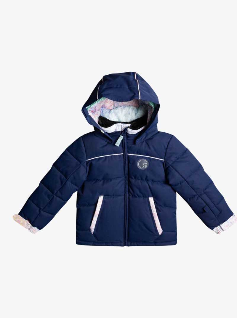 Medieval Blue Roxy 2-7 Heidi Insulated Snow Jacket | UALGMR791