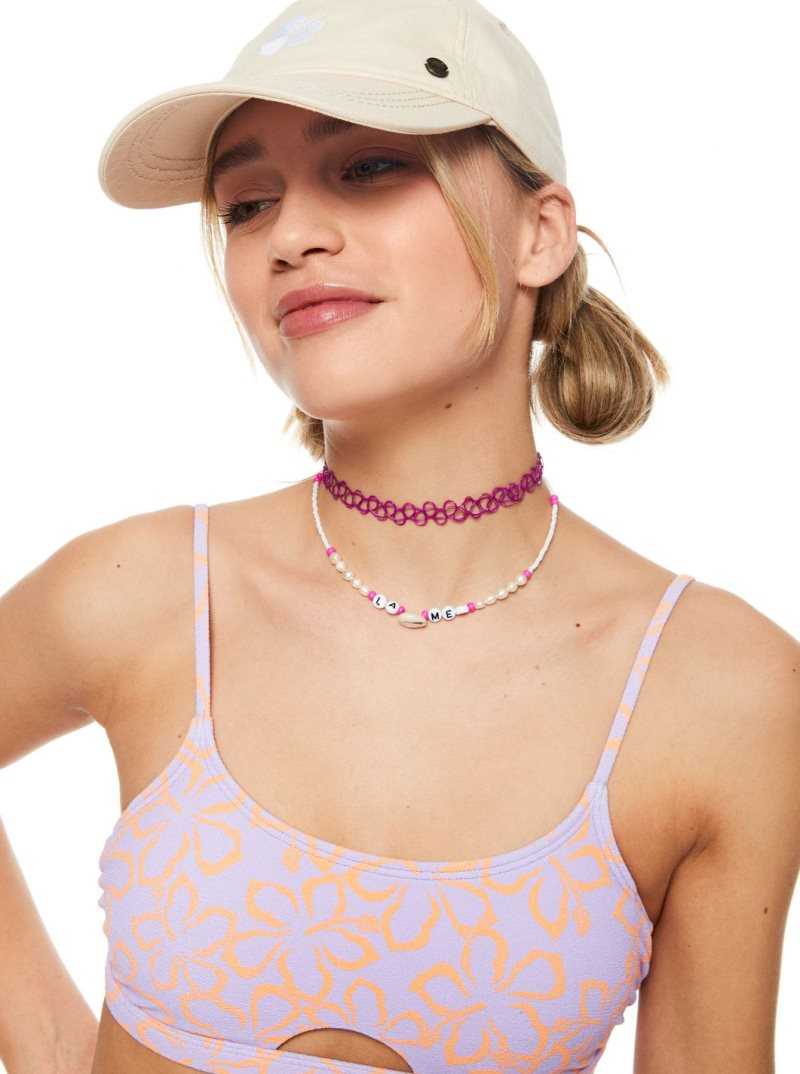 Mock Orange Hawaiianheat Roxy Hawaiian Heat Bralette Bikini Top | OBFCHQ782