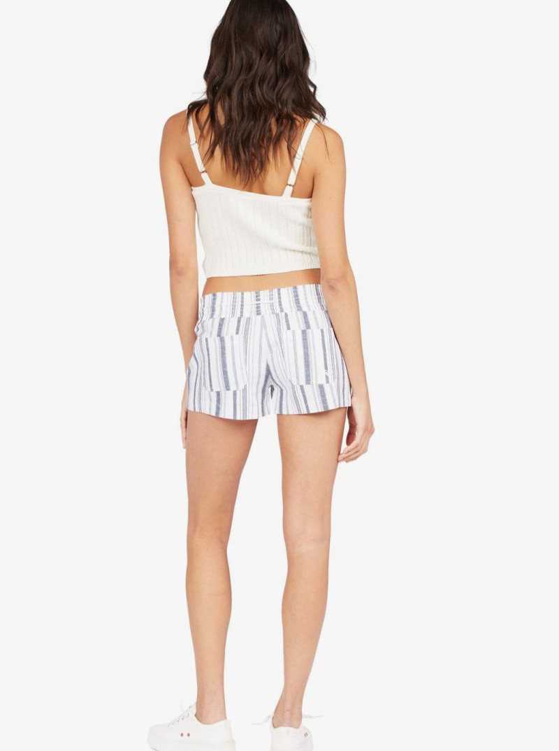 Mood Indigo Oceanside 211 Stri Roxy Oceanside Elasticized Shorts | TWRJPM750