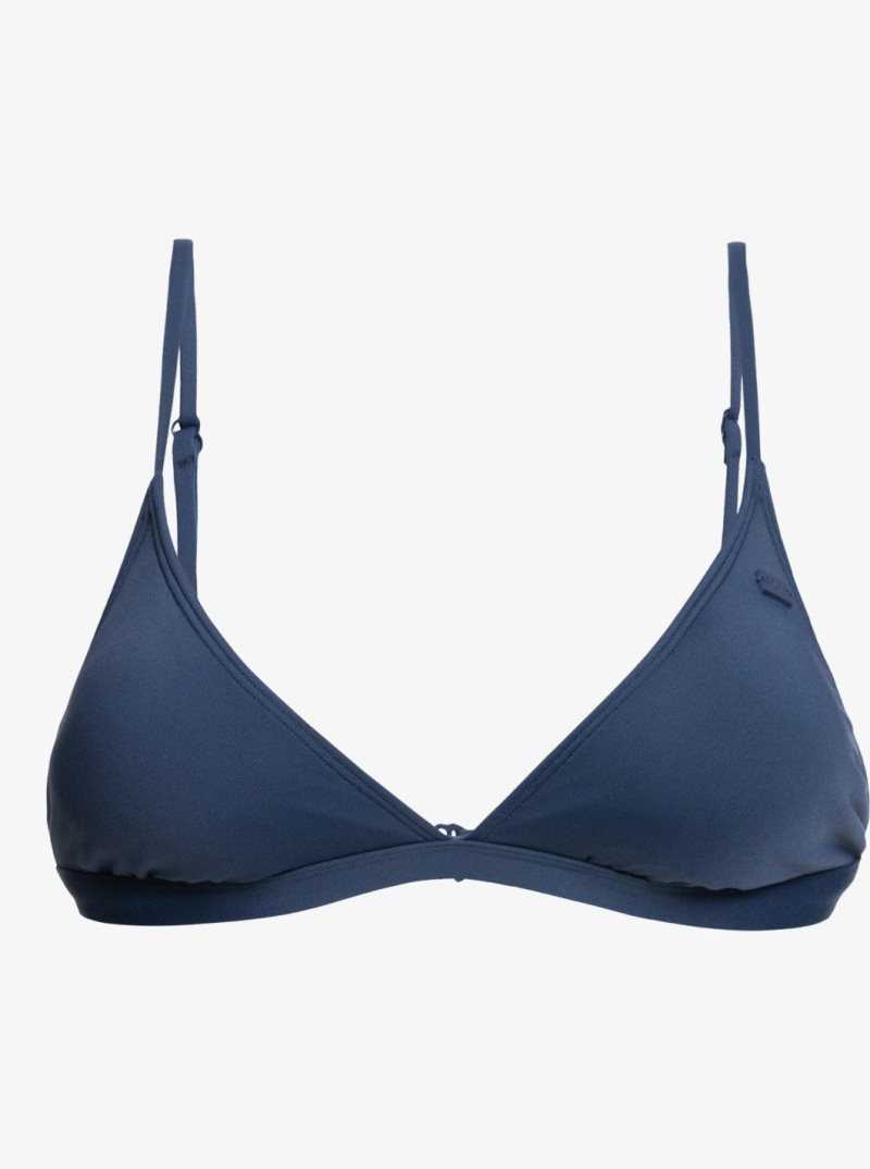 Mood Indigo Roxy Beach Classics Elongated Triangle Bikini Top | DAFWCM578