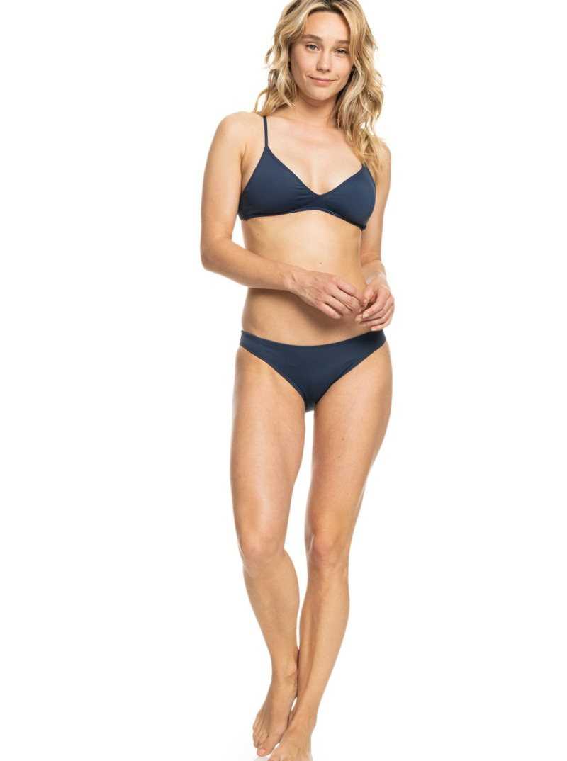 Mood Indigo Roxy Beach Classics Triangle Bikini Top | PVXJCA962