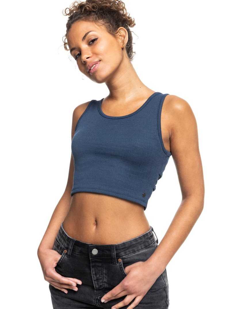 Mood Indigo Roxy Good Keepsake Crop Top | DZLAMR510